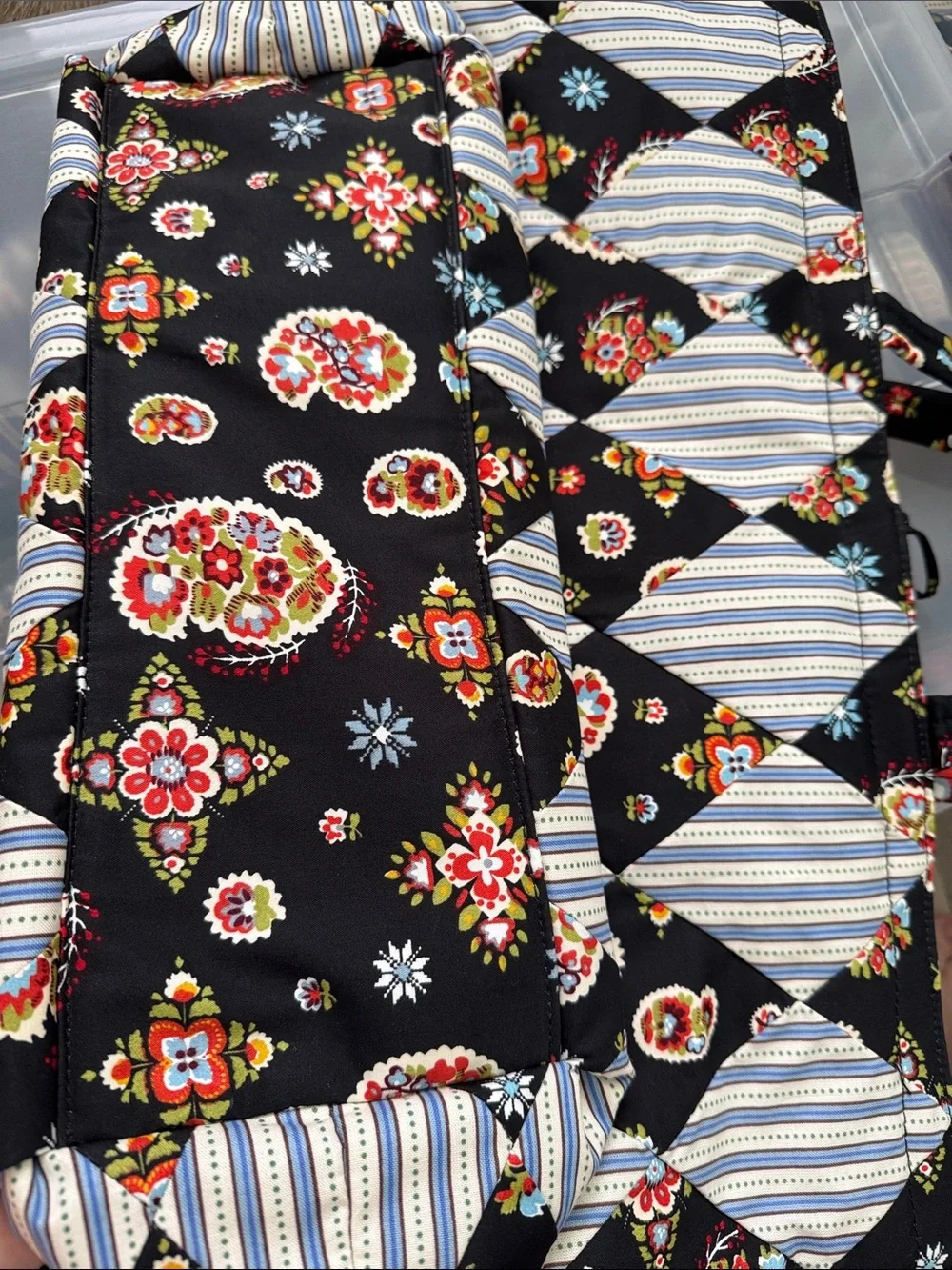 Vera‎ Bradley Hathaway Tote in Diamond Patchwork Northstar Anthro collab!